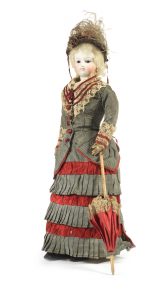 Francois Gaultier bisque shoulder head fashion doll, circa 1870