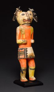 Hopi kachina doll Depicting Kweo, or Wolf kachina