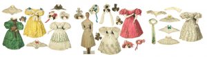 Victorian boxed paper doll