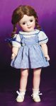 COMPOSITION PORTRAIT DOLL “JUDY GARLAND” AS DOROTHY FROM THE WIZARD OF OZ