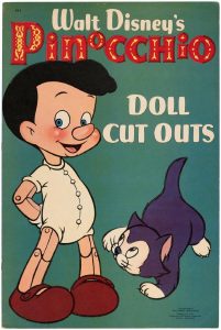PINOCCHIO DOLL CUT OUTS" LARGE FORMAT PAPERDOLL BOOK