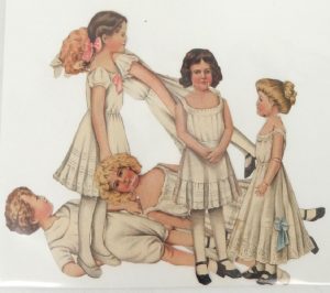 Large collection of Lettie Lane paper dolls