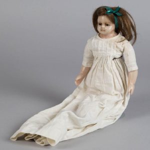 REINFORCED POURED WAX CHARACTER CHILD DOLL