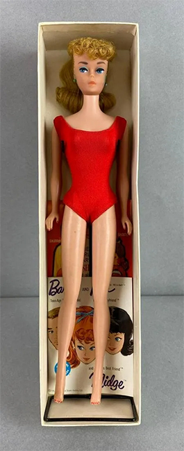 1962 Mattel Barbie Teenage Fashion Doll
