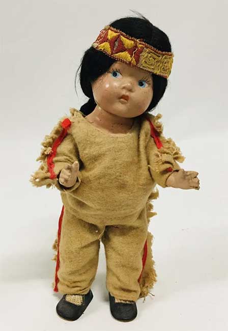 Vogue Doll Native American Composition Boy Doll in Original outfit