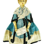 Gesso wood jointed doll
