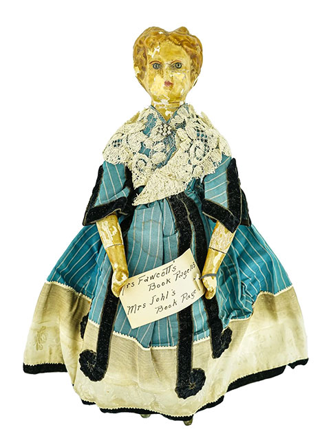 Wood Jointed early 19th c Doll
